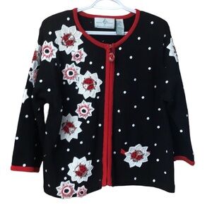 Ladybug cardigan